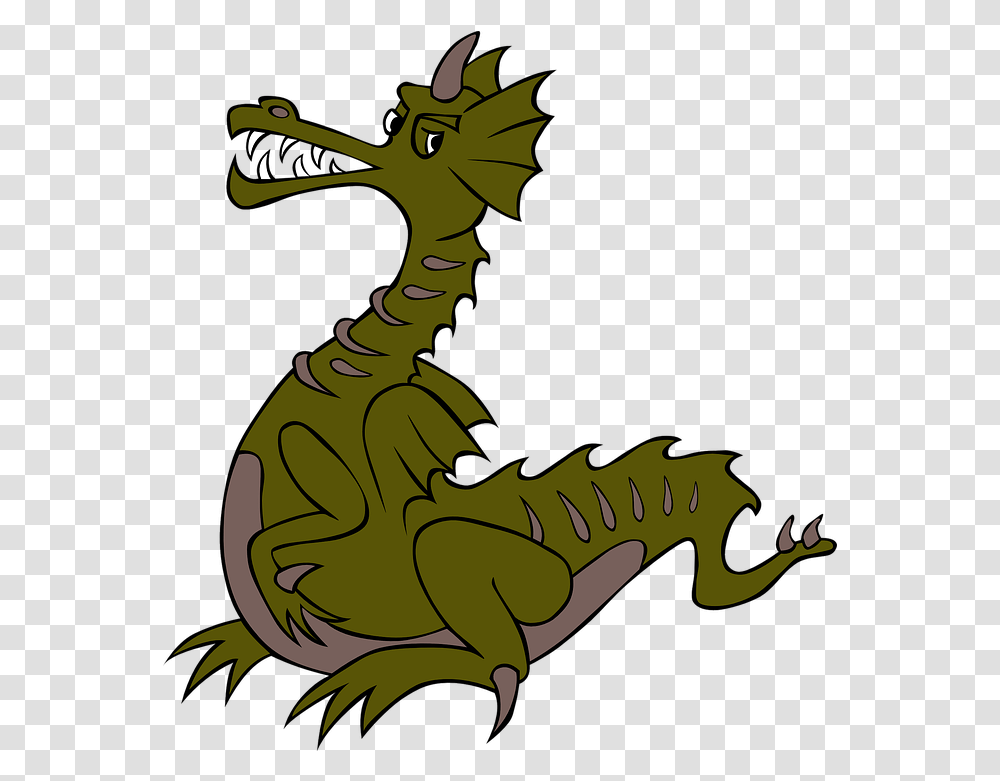 Chinese Dragon Clipart Traceable Free Clip Art Stock Asian, Animal, Mammal, Sea Life, Reptile Transparent Png