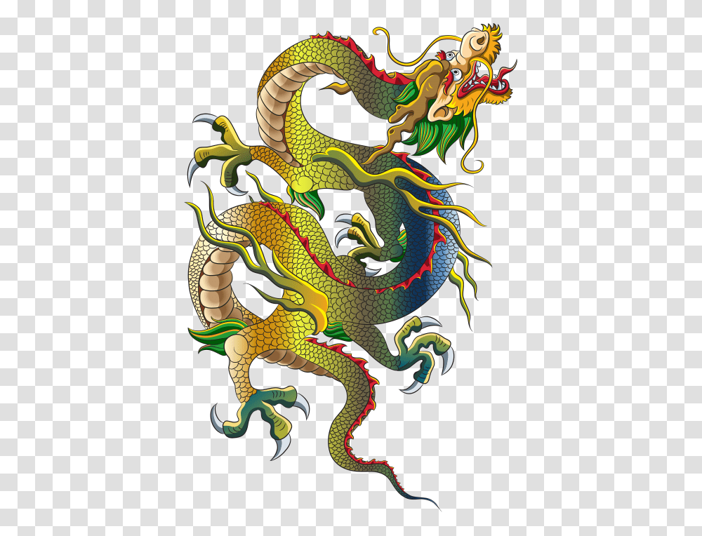 Chinese Dragon, Dinosaur, Reptile, Animal Transparent Png