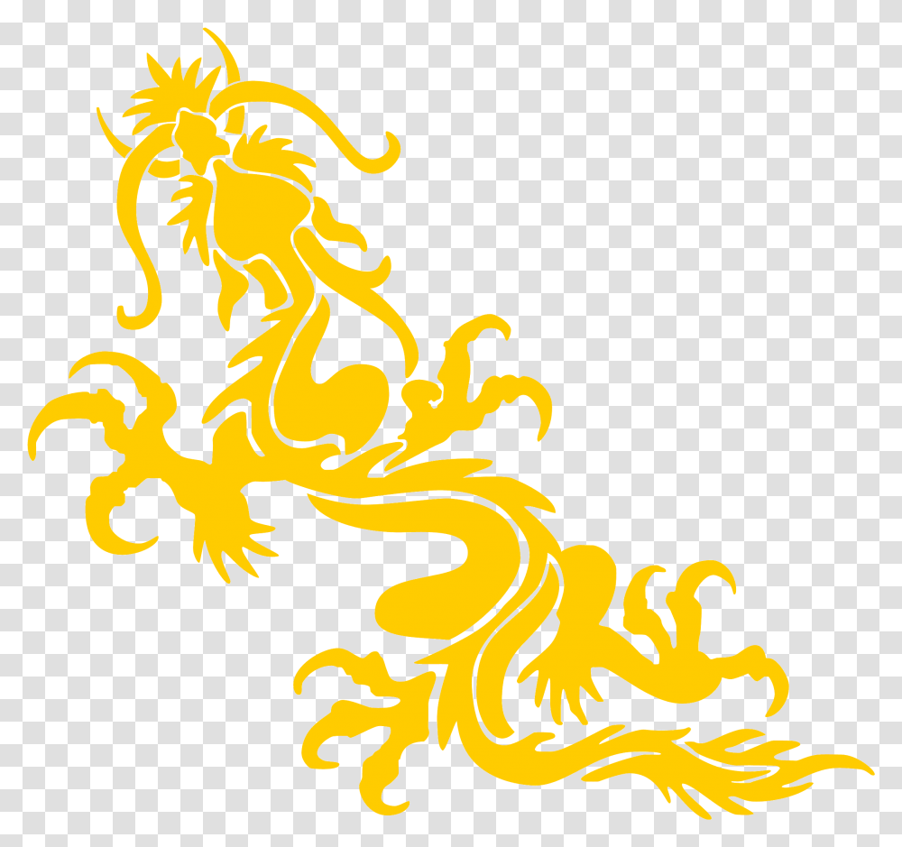 Chinese Dragon Graphic Clipart Best Clipartsco Yellow Chinese Dragon Clipart Transparent Png