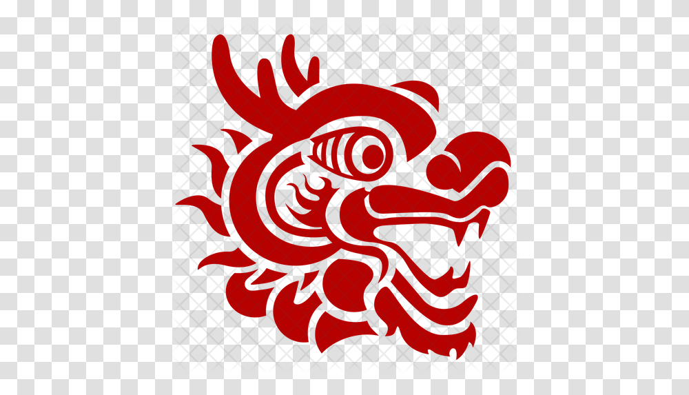 Chinese Dragon Icon Of Flat Style Dragon Chinese New Year Symbol, Dynamite, Bomb, Weapon, Weaponry Transparent Png