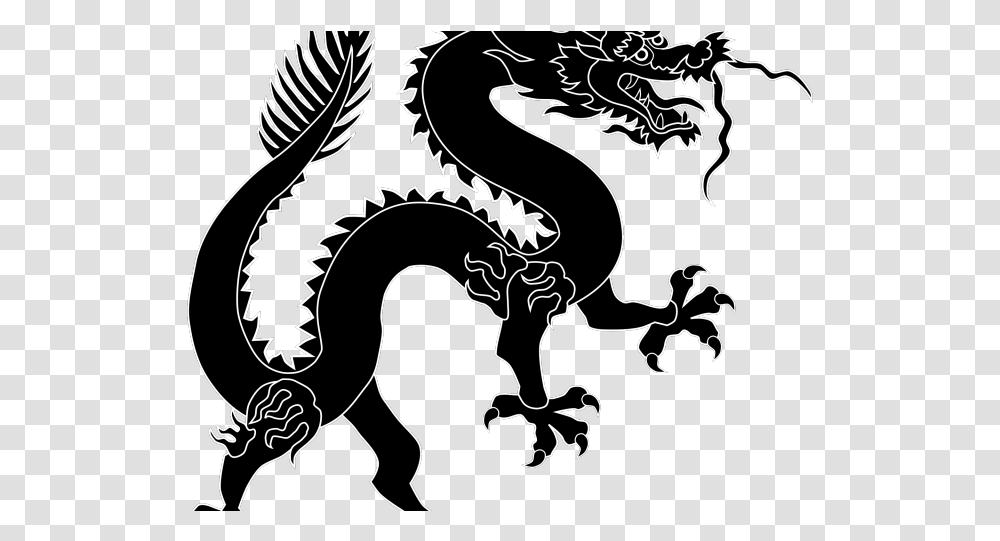 Chinese Dragon Images 4 Chinese Dragon Clipart, Pattern, Paisley, Stencil Transparent Png