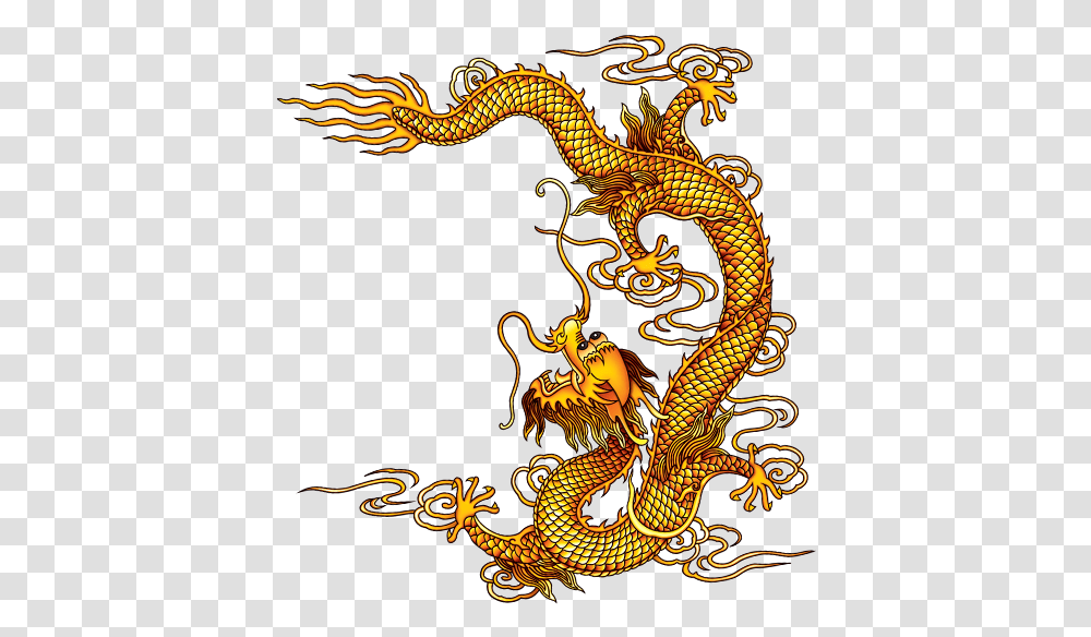 Chinese Dragon Painting Chinese Dragon Transparent Png
