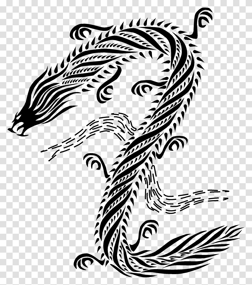 Chinese Dragon Style Art, Rope Transparent Png