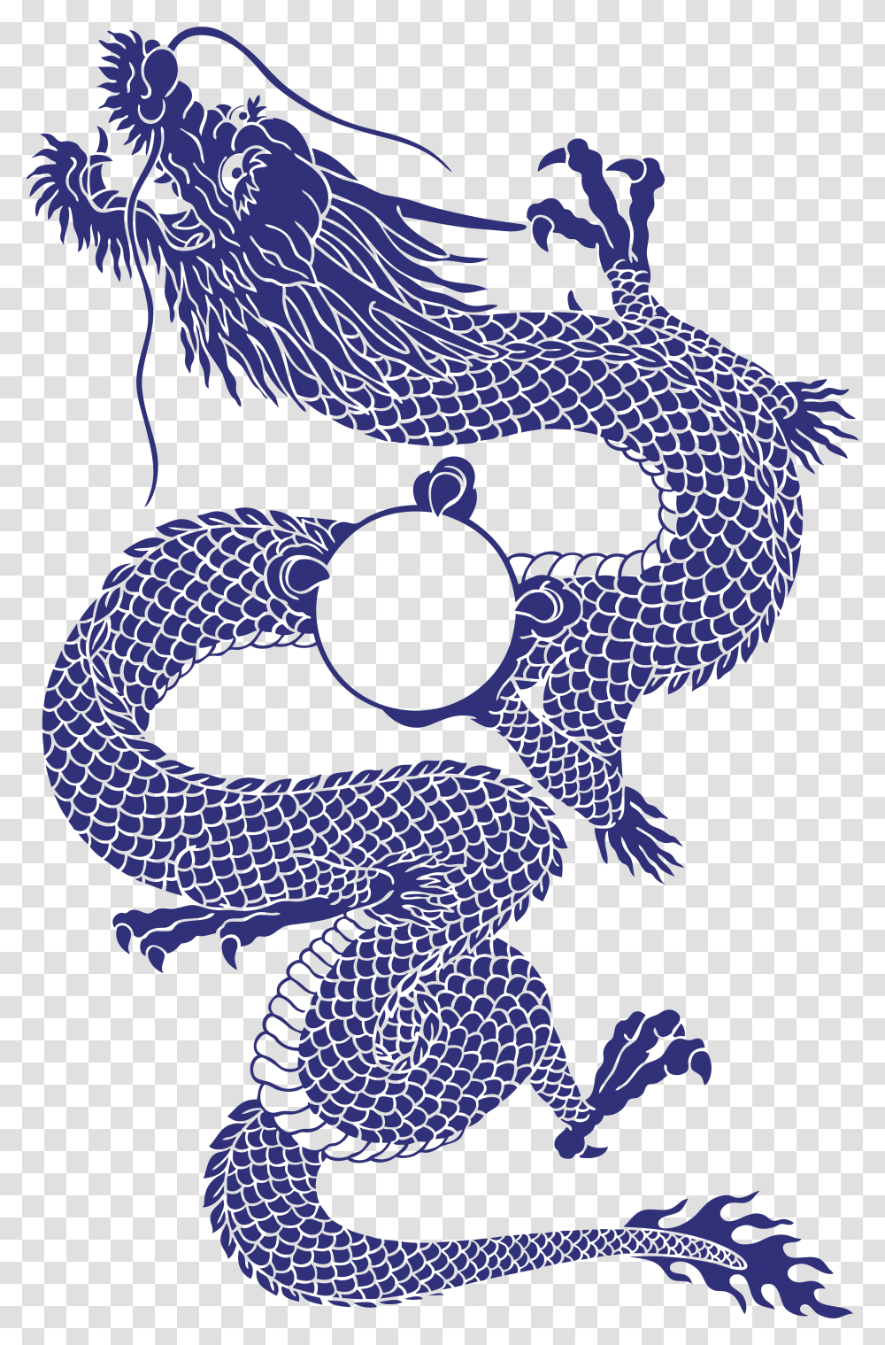 Chinese Dragon Tattoo Chinese Blue Dragon Art, Path, Reptile Transparent Png