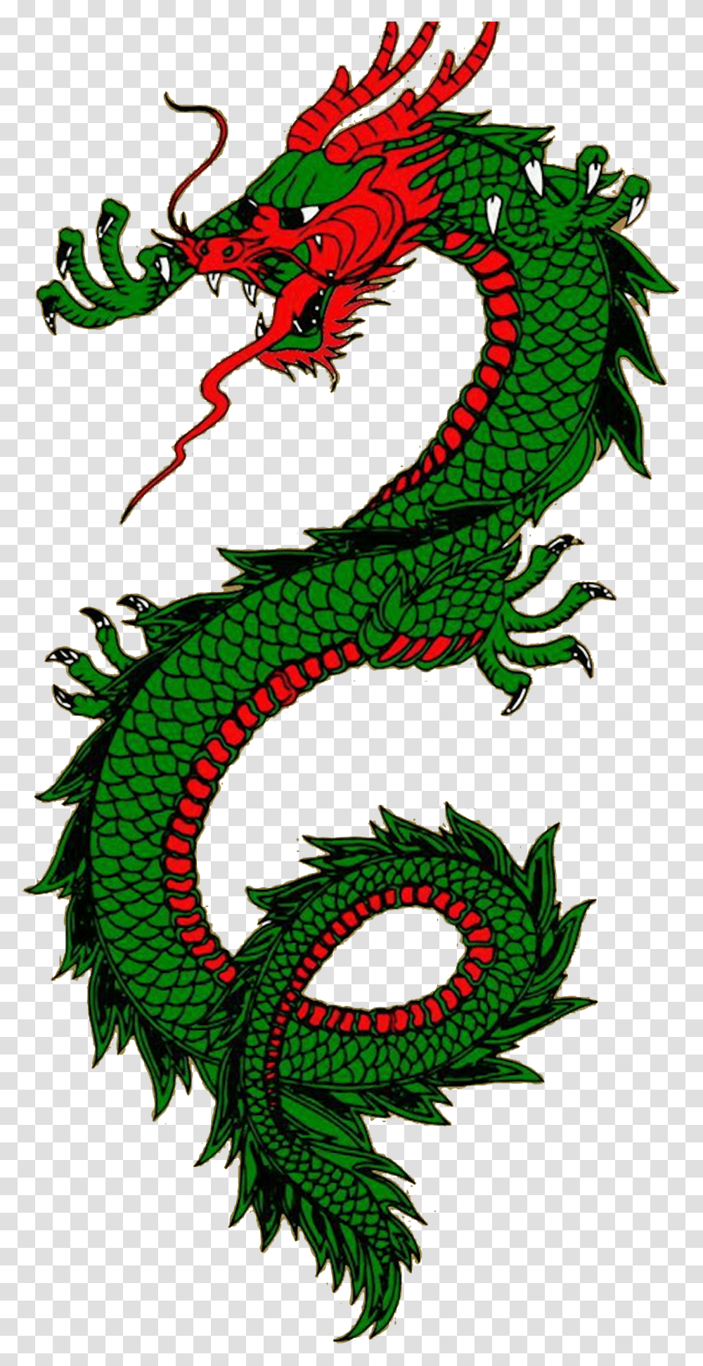 Chinese Dragon Tattoo Transparent Png