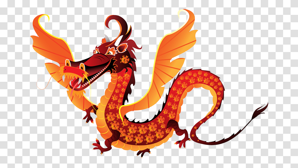 Chinese Dragon With Wing, Lobster, Seafood, Sea Life, Animal Transparent Png