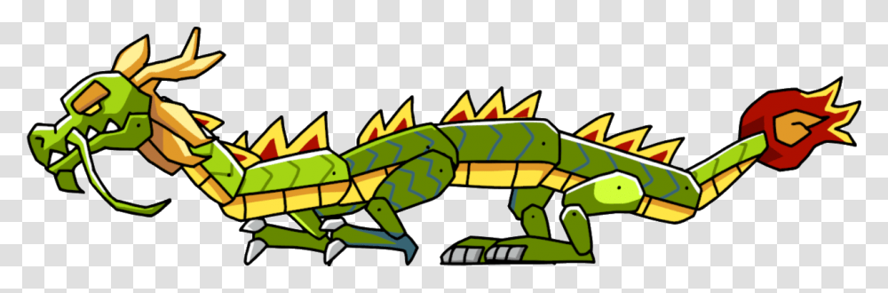Chinese Dragons Clipart Scribblenauts Chinese Dragon, Iguana, Lizard, Reptile, Animal Transparent Png