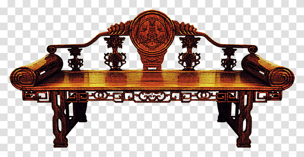 Chinese Furniture Image Thp M Nhn, Park Bench, Throne Transparent Png