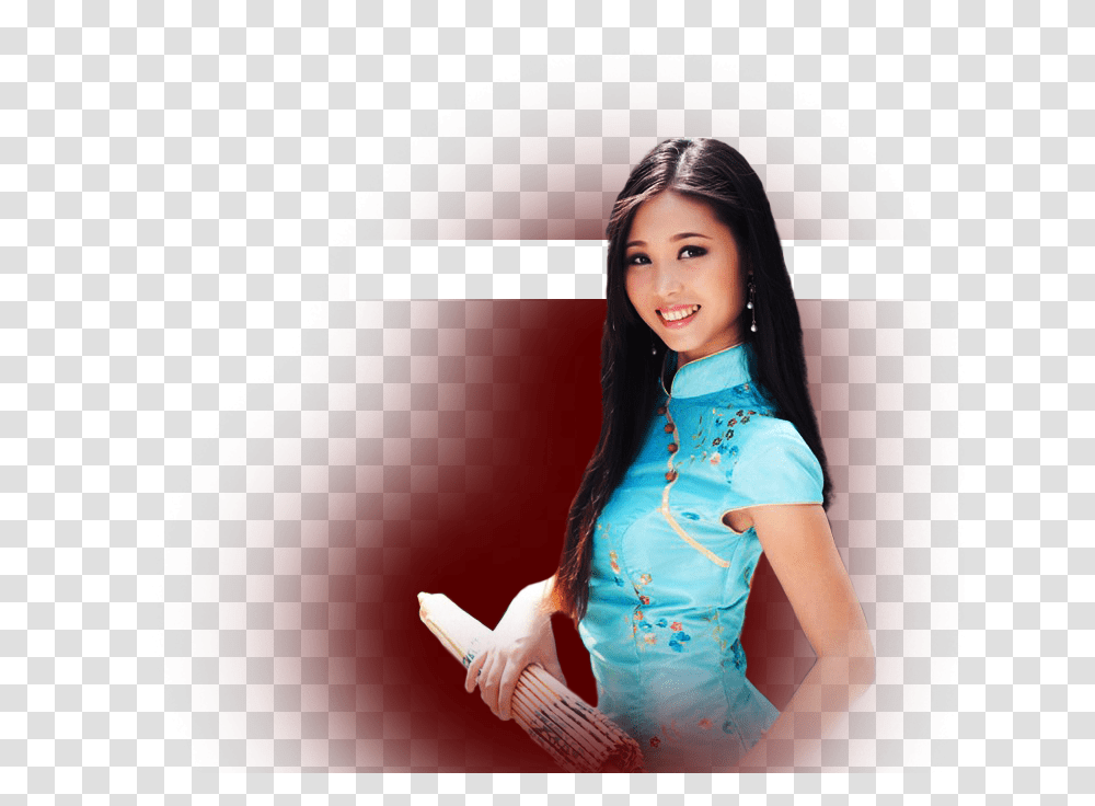 Chinese Girl Casino, Person, Female, Costume Transparent Png