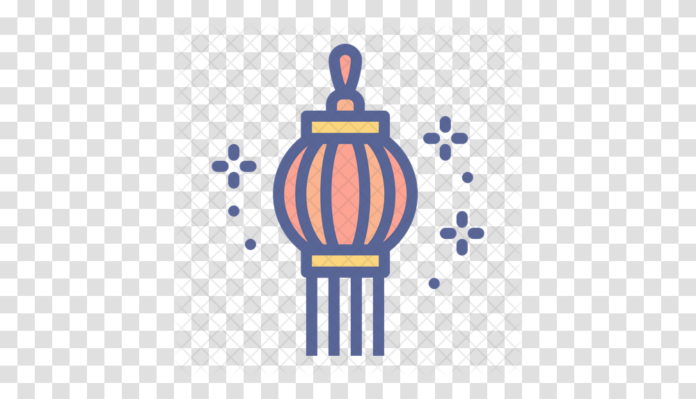 Chinese Lantern Icon Illustration, Light, Lamp, Lighting, Lightbulb Transparent Png