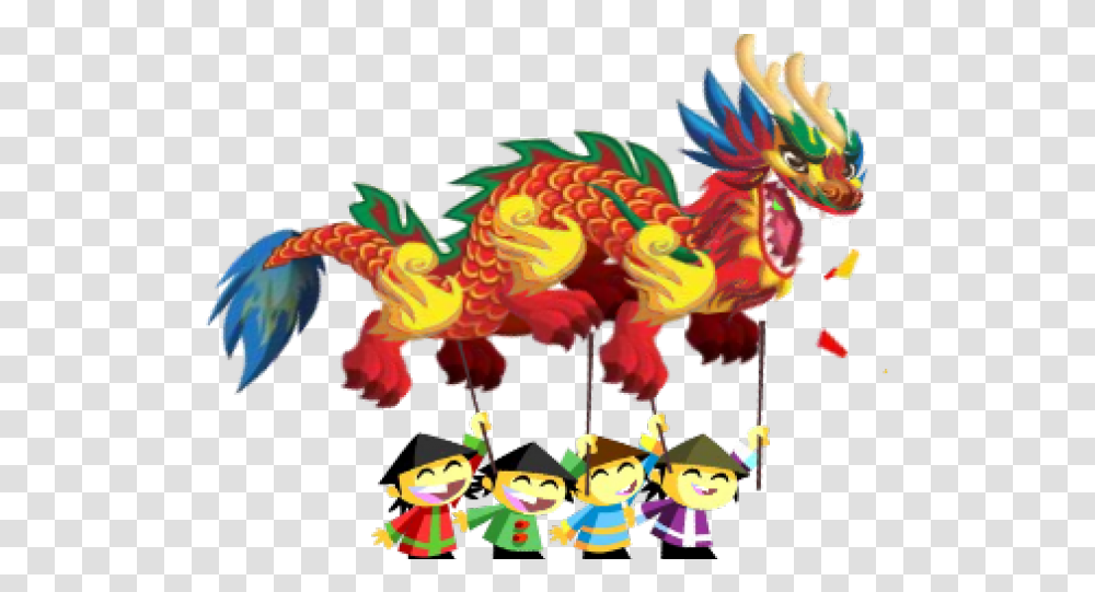 Chinese Lion, Dragon Transparent Png