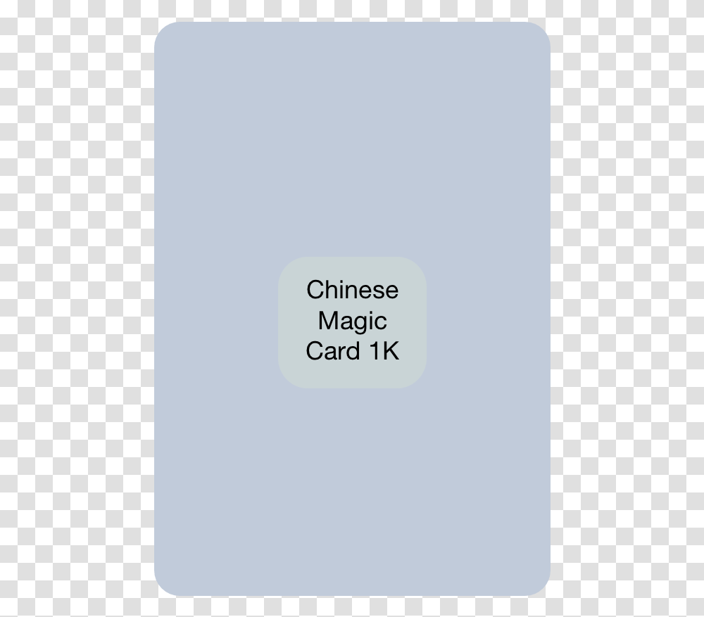 Chinese Magic Card Mifare, Text Message, Page, Word Transparent Png