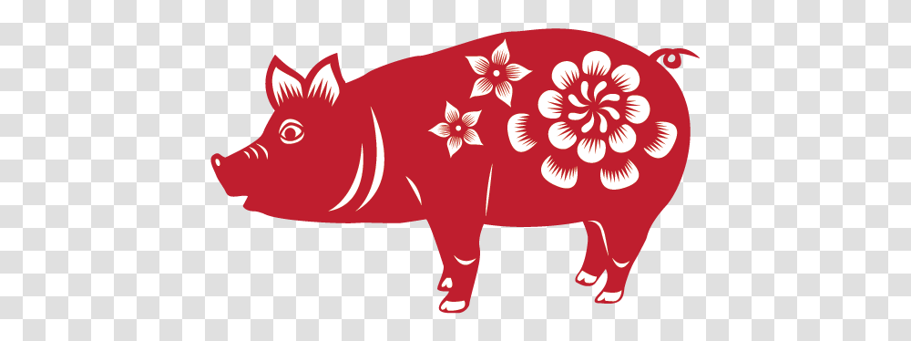 Chinese New Year Clipart Pig, Piggy Bank, Mammal, Animal Transparent Png