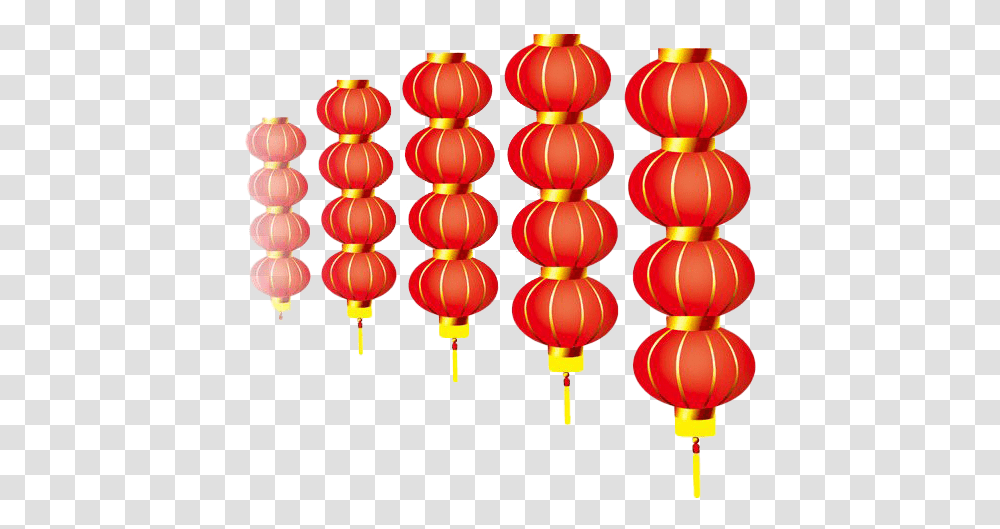 Chinese New Year Lantern Background Image Chinese Lantern Decor, Lamp, Lampshade, Chandelier Transparent Png