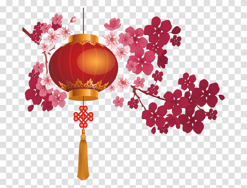 Chinese New Year Lantern Image Mart Free Chinese New Year, Graphics, Floral Design, Pattern, Lamp Transparent Png