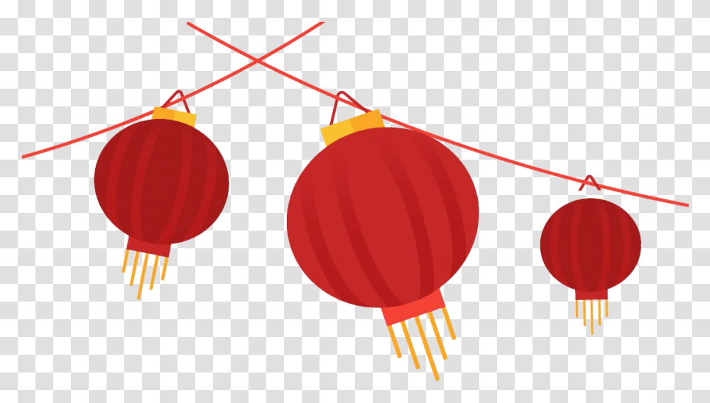 Chinese New Year Lantern Picture Chinese New Year, Plant, Hot Air Balloon, Aircraft, Vehicle Transparent Png