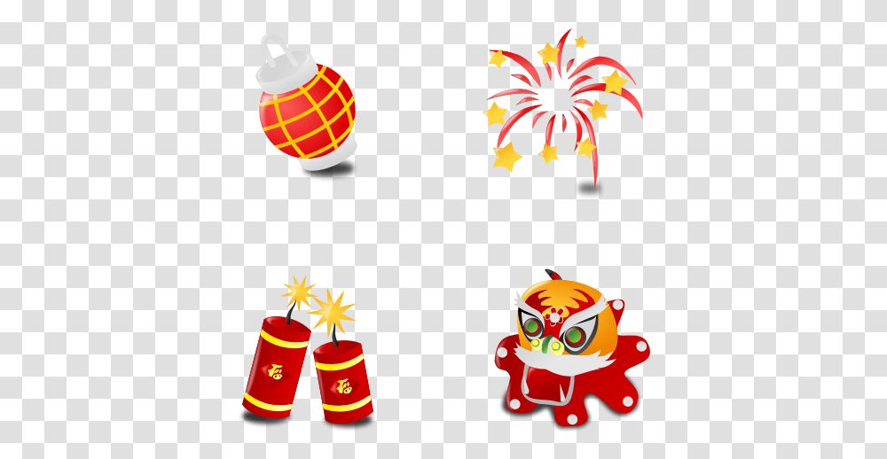 Chinese New Years Icon Set Free Svg Clipart Chinese New Year, Weapon, Weaponry, Bomb, Graphics Transparent Png