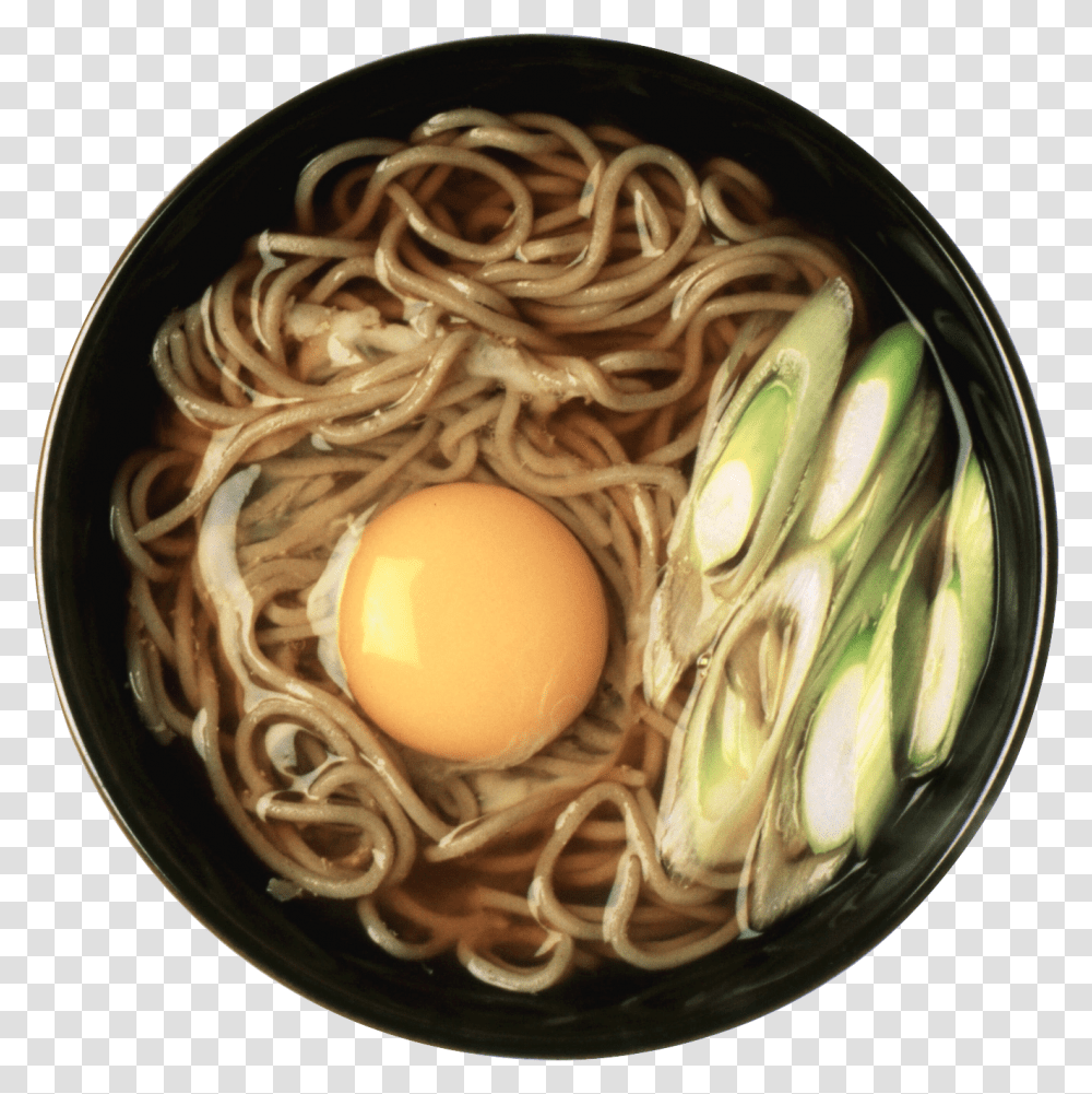 Chinese Noodles, Egg, Food, Pasta, Bowl Transparent Png