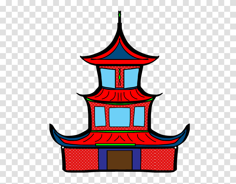 Chinese Pagoda Clip Art Free Cliparts, Architecture, Building, Temple, Shrine Transparent Png