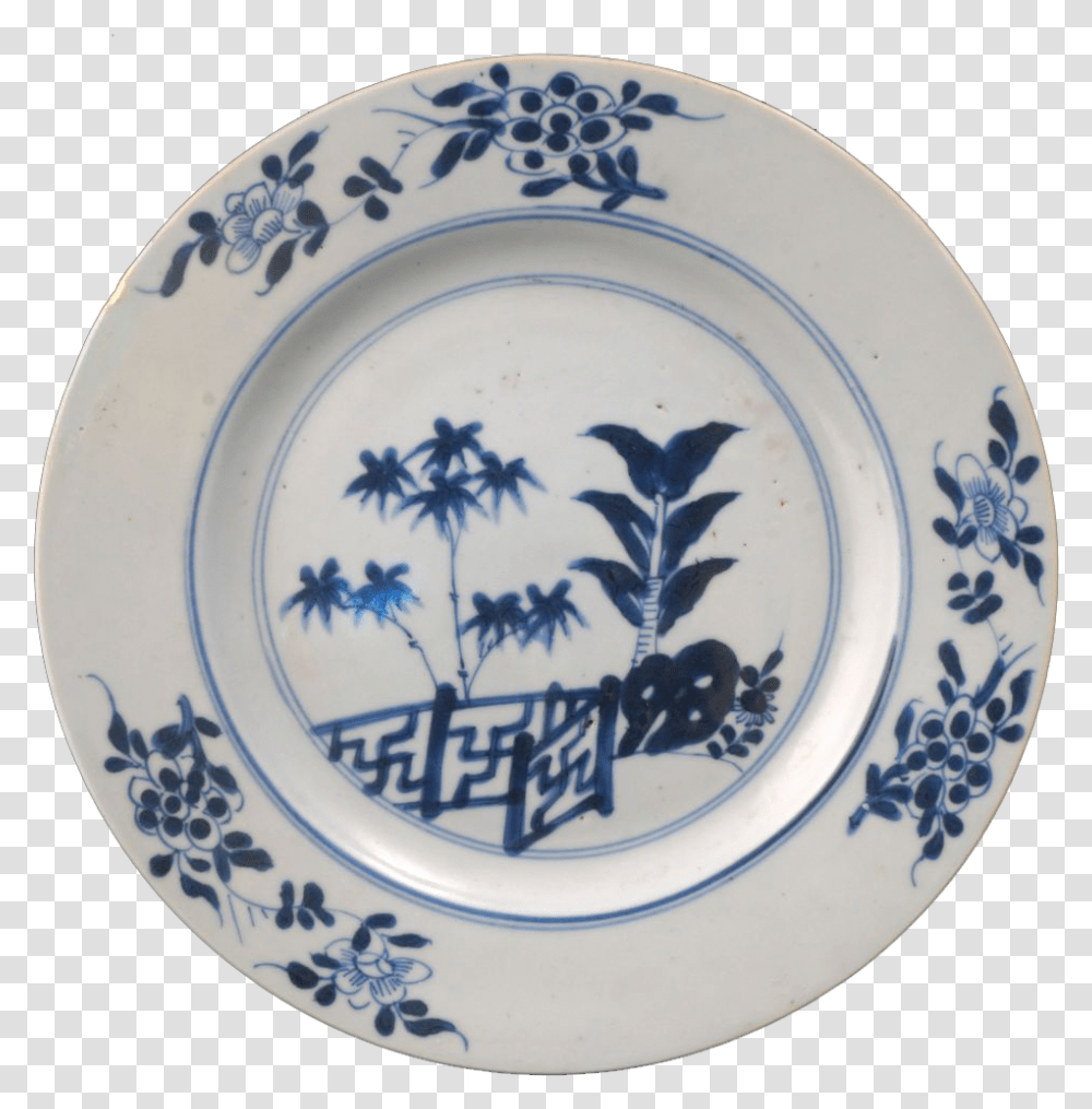 Chinese Porcelain Dinner Plate Cobalt Blue And White, Pottery, Dish, Meal Transparent Png