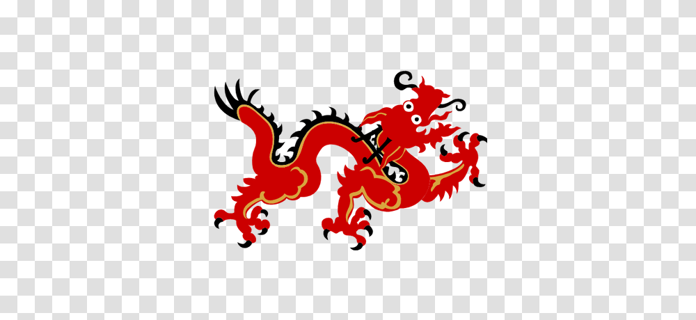 Chinese Red Dragon Transparent Png