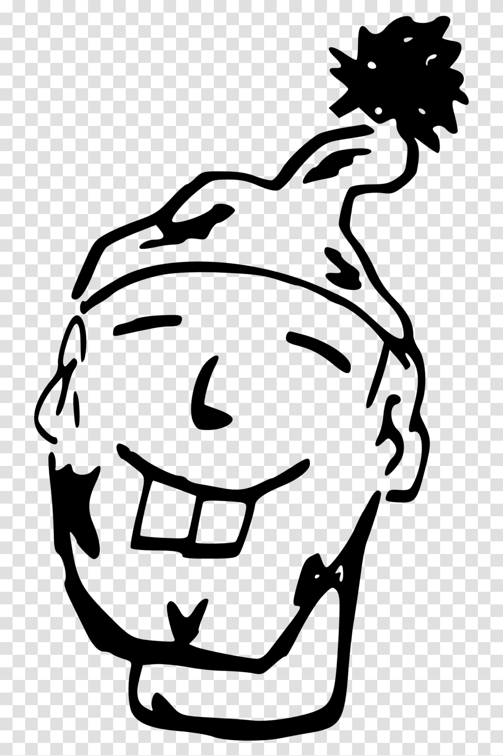 Chinese Smily Face With Strange Hat Chinese Face Clipart, Gray, World Of Warcraft Transparent Png
