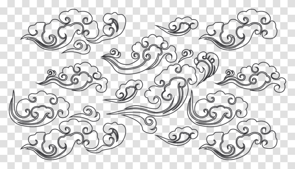 Chinese Smoke Pattern, Rug, Floral Design Transparent Png