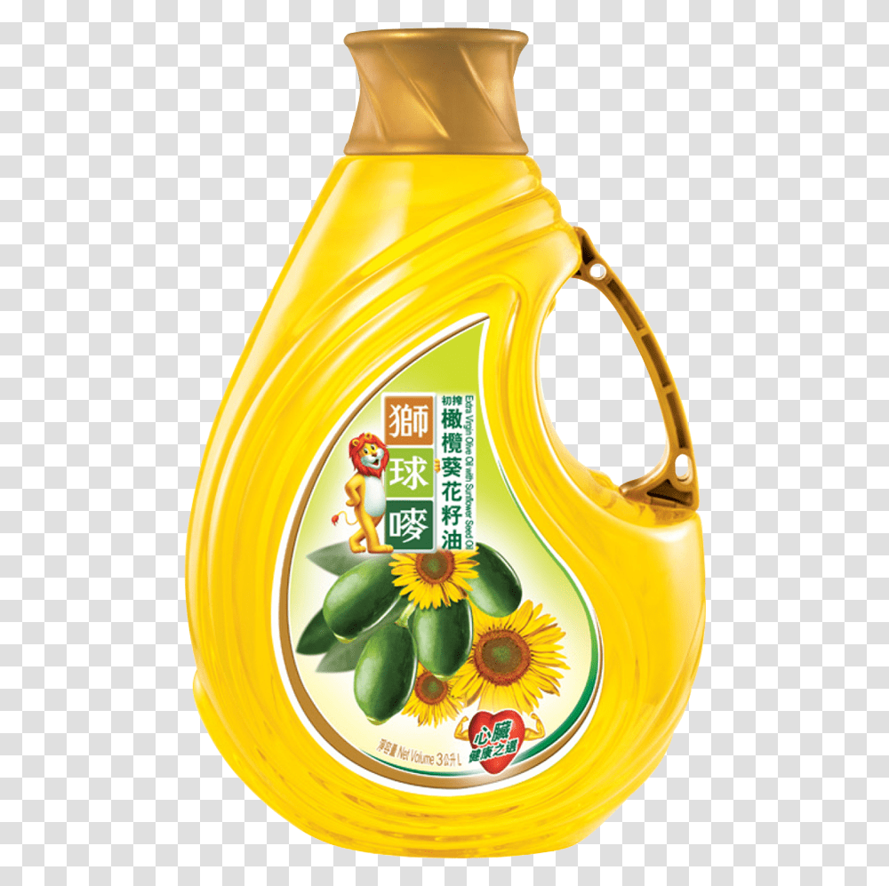 Chinese Sunflower Oil Image Groundnut Oil Packaging Design, Juice, Beverage, Drink, Bottle Transparent Png