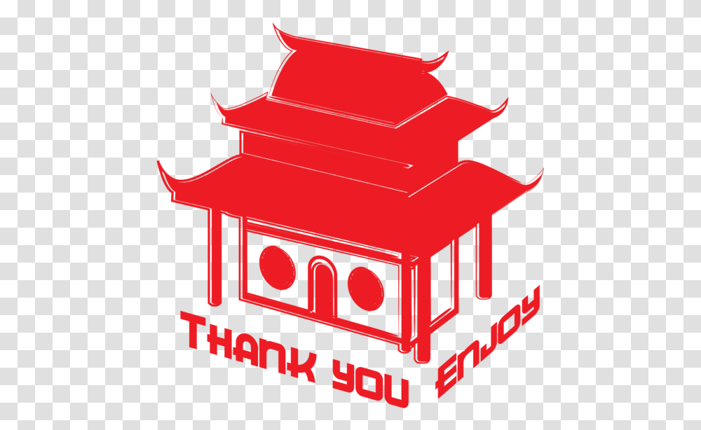 Chinese Take Out Design Thank You Enjoy Iphone X Case Chinese Architecture, Leaf, Plant, Label, Text Transparent Png