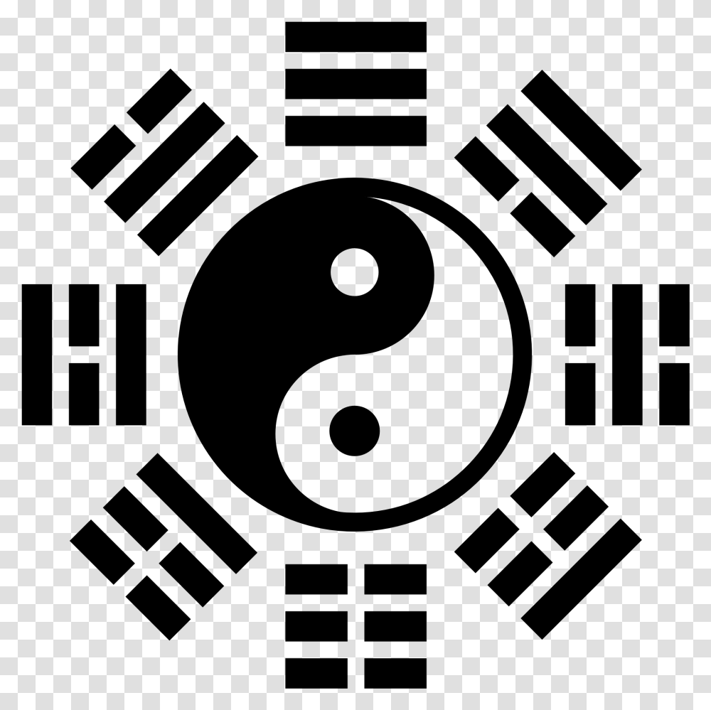 Chinese Yin Yang, Gray, World Of Warcraft Transparent Png