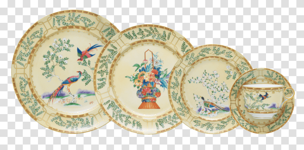Ching Garden 5pc Place Setting Porcelain, Art, Pottery, Dish, Meal Transparent Png