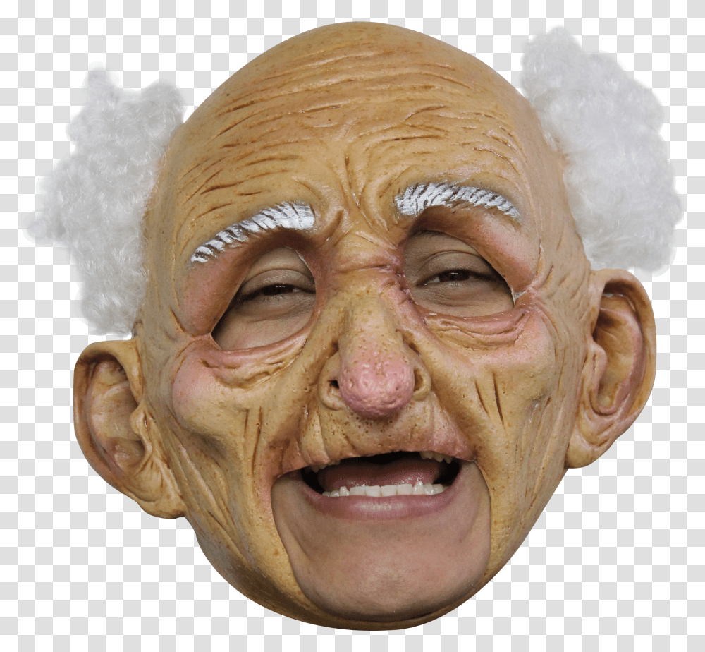 Chinless Old Man Mask Transparent Png