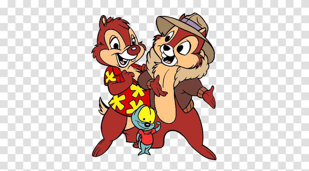 Chip And Dale, Character, Apparel, Plant Transparent Png