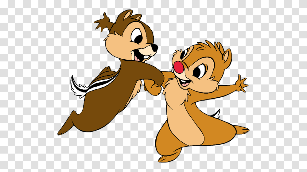 Chip And Dale, Character, Drawing, Plant Transparent Png