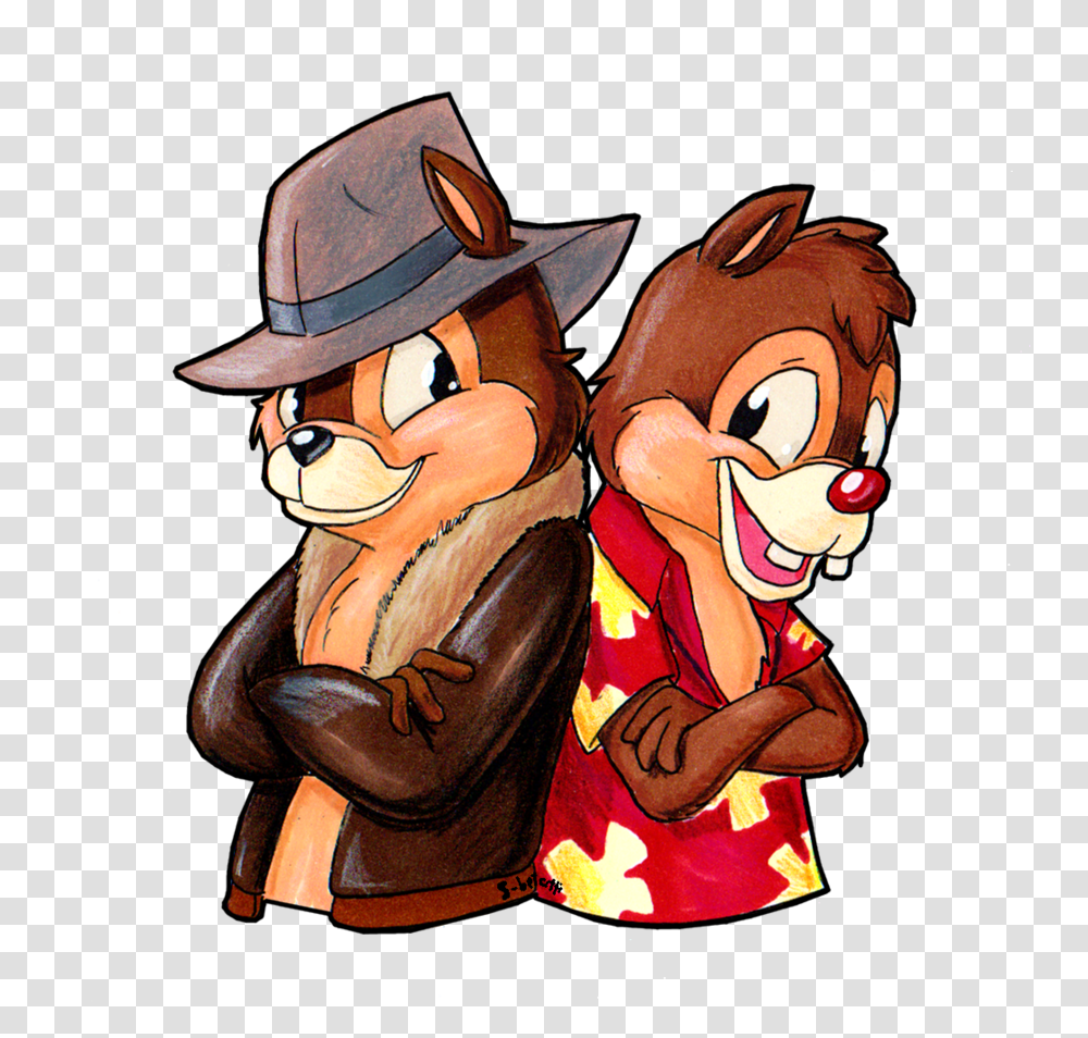 Chip And Dale, Character, Hat, Person Transparent Png