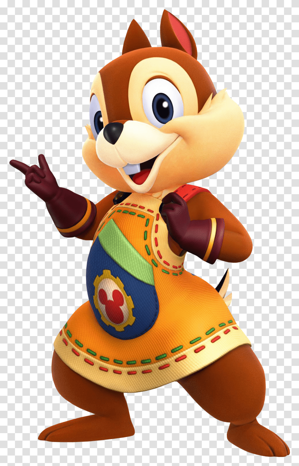 Chip And Dale Kingdom Hearts Chip And Dale, Toy, Mascot, Person, Human Transparent Png