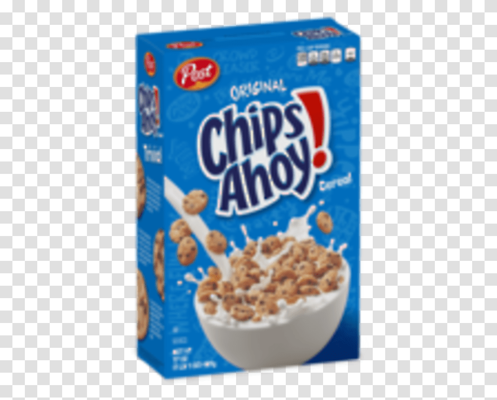 Chips Ahoy Cereal Box 481g Chips Ahoy Cereal, Snack, Food, Breakfast, Birthday Cake Transparent Png