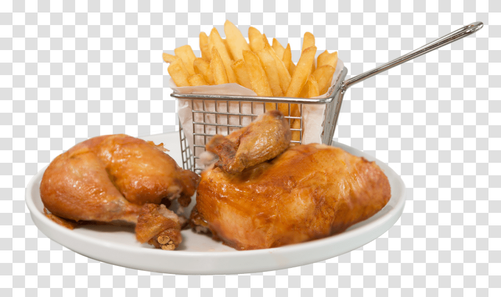 Chips And Chicken Transparent Png