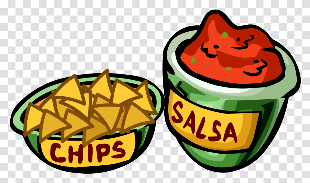 Chips And Salsa Clipart Chips And Salsa Cartoon, Food, Dynamite, Sweets, Plant Transparent Png
