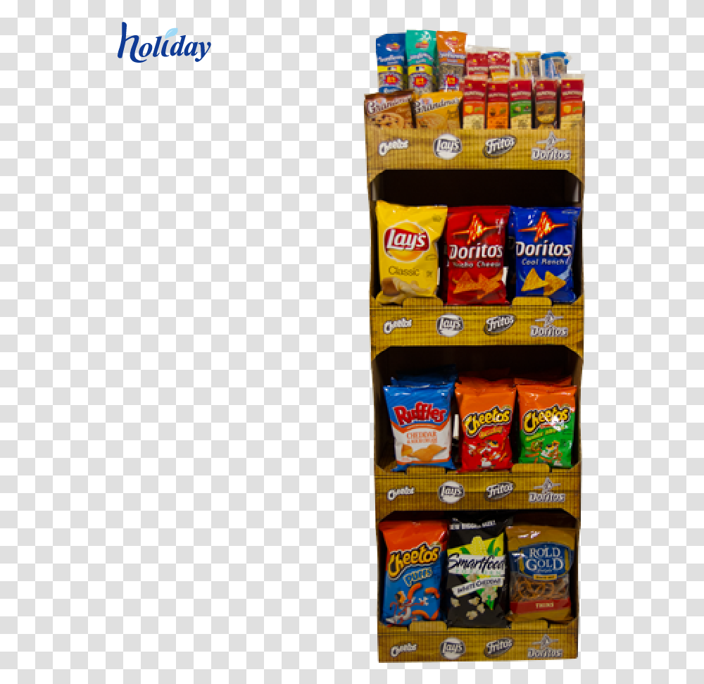 Chips Display Stand Convenience Food, Sweets, Confectionery, Snack, Machine Transparent Png