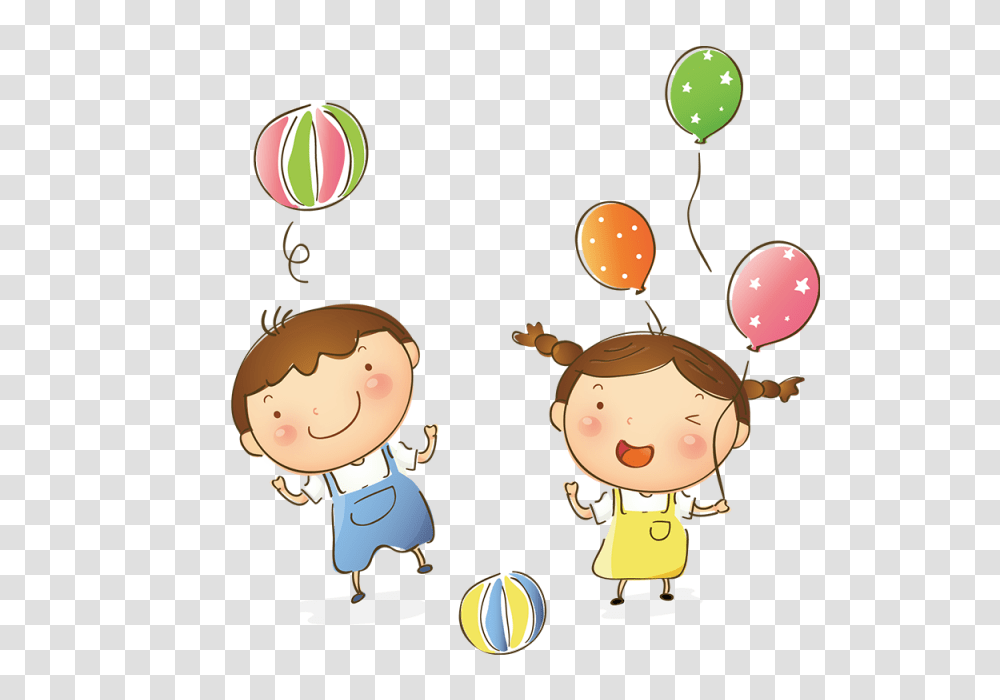Chirldren, Playing, Child, Kids, Person, Balloon, Rattle, Juggling Transparent Png
