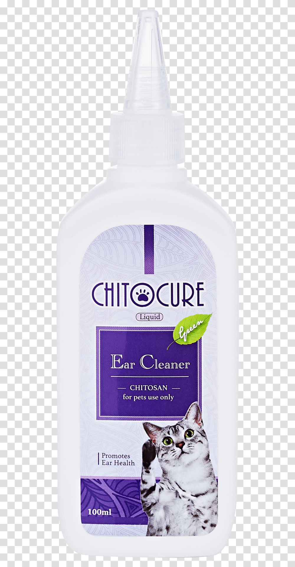 Chitocure Fresh Ear Cleaner, Cat, Pet, Mammal, Animal Transparent Png