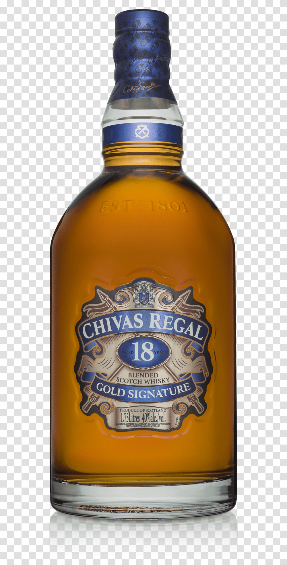 Chivas Regal Scotch Whisky Scotland 18 Yo Blended Chivas Regal 18, Liquor, Alcohol, Beverage, Drink Transparent Png