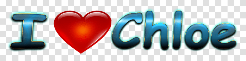 Chloe Love Name Heart Design, Ball, Balloon Transparent Png