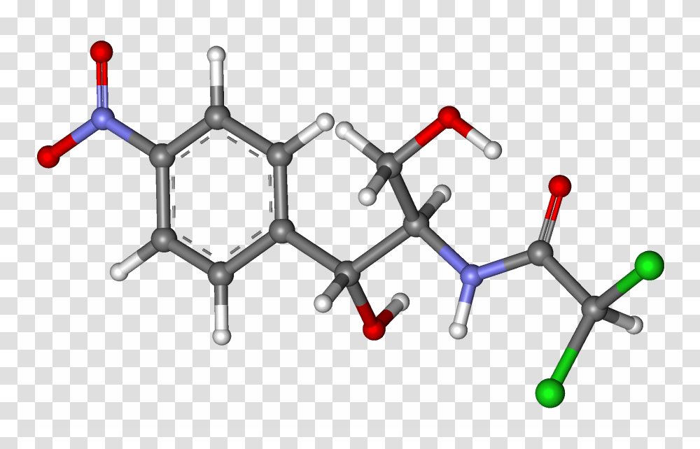 Chloramphenicol Ball And Stick Transparent Png