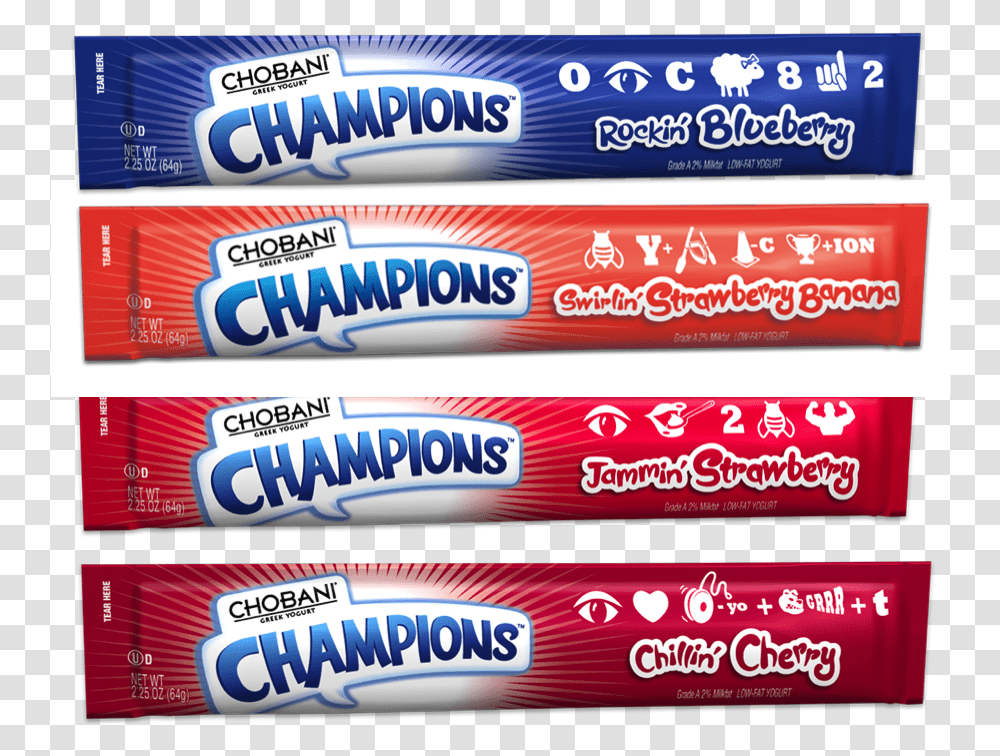 Chobani Champion Confectionery, Toothpaste, Word Transparent Png
