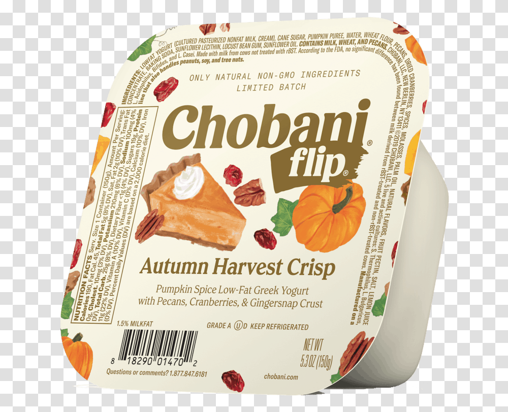 Chobani Flip Peanut Butter Cup, Dessert, Food, Advertisement, Poster Transparent Png