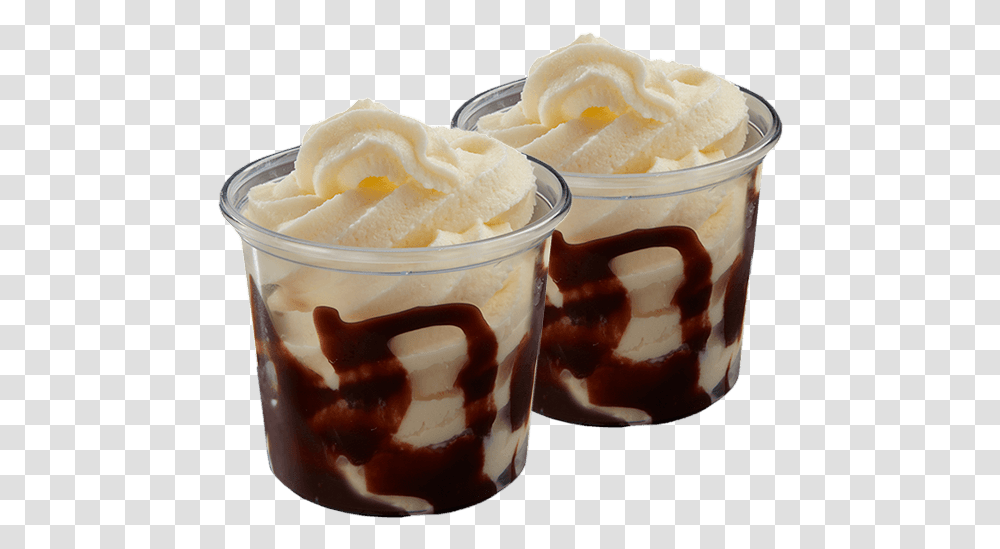 Choc Sundaes Ice Cream Sundae Background, Dessert, Food, Creme, Whipped Cream Transparent Png