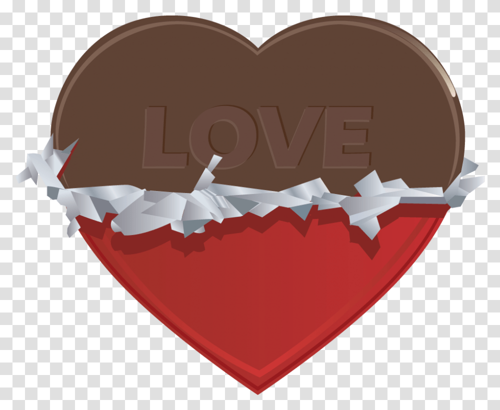 Chocko Heart Clipart Chocolate Wallpaper Shaped Heart, Food, Sweets, Confectionery, Egg Transparent Png