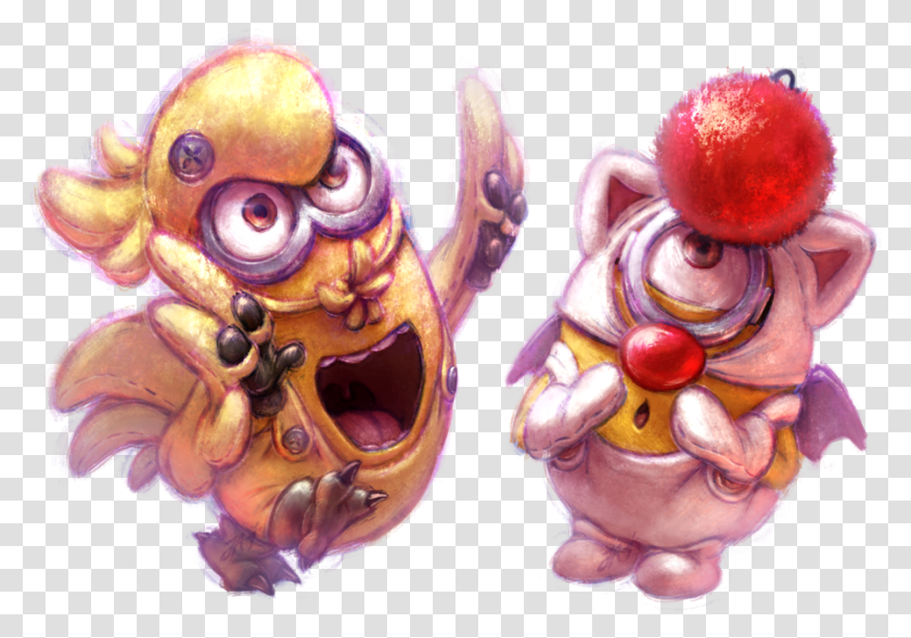 Choco Minion And Mog Minion By Ja Punkster Cartoon, Person, Human, Figurine, Accessories Transparent Png